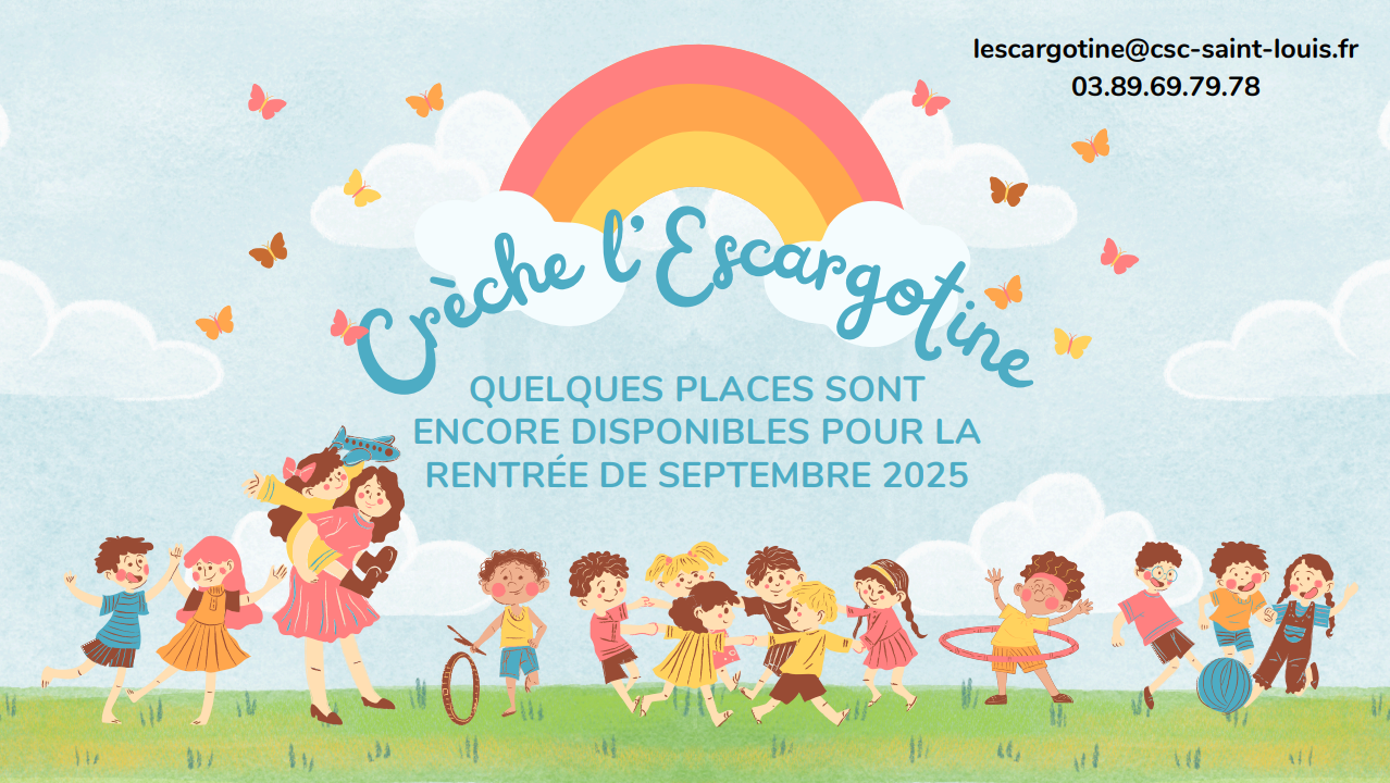 Cr&egrave;che l&rsquo;Escargotine - Rentr&eacute;e 2025